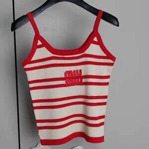 Miu Miu Ladies Trendy Fashion Tops